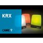 Lampeggiatore CAME KRX a led 24 DC/AC - 230 AC con doppia antenna integrata cupola di colore arancione 806LA-0010