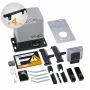FAAC DELTA2 KIT Schiebetüren 500KG 230V + 4M Zahnstange Nylon