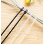 Kabelbinder für die verdrahtung nylon-66 3.5x150mm Weiß 100stk. V-TAC - sku 11165