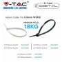 Attache-cable pour câblage 3.5x300mm noir 100pcs V-TAC - sku 11170