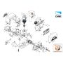 Coperchio e scheda elettronica lettore ottico BX – 119RIY050