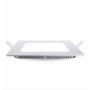 Led panel smd downlight square 12w cold white 6000k + driver