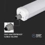 V-TAC VT-1574 Plafonnier LED 48W étanche IP65 150CM blanc neutre 4500K - SKU 216287