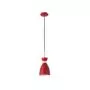 Lampada a sospensione E14 Rosso Kanlux RETRO HANGING LAMP R Cod. 23997
