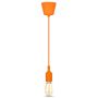 E27 Decoration Pendant Holder 1MT - Mod. VT-7228 SKU 3484 - Orange