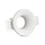 V-TAC VT-859RD GU10-GU5.3 housing round gypsum for LED spotlights - SKU 3697
