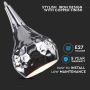 Lumière Pendant 1MT E27 Elegant Stylish Ф160mm - Chrome Cuivre