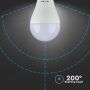 VT-2017 Ampoule LED E27 A65 17W thermoplastique 4500K