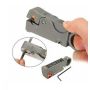 Insulation stripper for RG-58/RG-59/RG-6 coaxial cables
