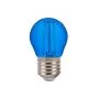 V-Tac VT-2132 Lampadina Bulbo 2W E27 G45 filamento vetro colorato blu - SKU 7412