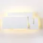 V-TAC VT-712 12W Wall Light aluminium white body IP20 day white 4000k - sku 8203