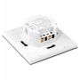 V-TAC VT-5111 interrupteur tactile 1-bouton et 1 façons encastré blanc - sku 8354