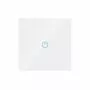 V-TAC VT-5111 interrupteur tactile 1-bouton et 1 façons encastré blanc - sku 8354