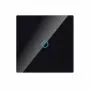 V-TAC VT-5111 touch switch 1-button 1 way black recessed body - sku 8385