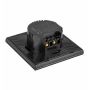 V-TAC VT-5111 touch switch 1-button 1 way black recessed body - sku 8385
