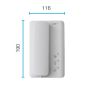 Interphone AGT A CAME 840CA-0040 avec 1 bouton pour système X1
