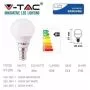 V-TAC VT-270 7W LED Bulb chip Samsung smd E14 P45 warm white 3000K - SKU 863