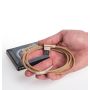 V-TAC VT-5362 1M Type-C USB 2.0 Datenkabel Nylon Gold Diamond Series - sku 8640
