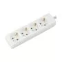 V-TAC VT-1104-2 Multipresa ciabatta 4 posti EU standard 16A cavo 1,5mt  - sku 8756