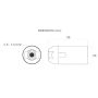 V-TAC Adaptateur de douille E14 thermoplastique blanc IP20 - sku 8840