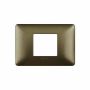Cover plate Matix 2 modules - Color Titanium AM4819MTA