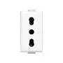 Presa Bipasso standard Italia 2P+T 10/16A Bticino Matix AM5180