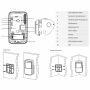Dahua ARD1231-W Capteur infrarouge passif Airfly Wireless Pet Immunity 12M 90°