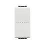Pulsante Bticino Livinglight ax 1P NO 10A 1m bianco N4055N