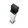 Colonnina per fotocellula in alluminio per applicazione bidirezionale DELTA-B