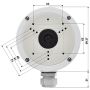 Back box support for dome cameras Hikvision DS-1280ZJ-S