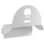 Wallbox supporto murale in metallo per cavo HLD-W - bianco