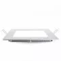 12W LED Downlight Panel Quadrat + Driver VT-1207 SQ SKU 4867 Naturweiß 4500K