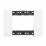 Bticino Living Now 3 Modules de couleur blanc KA4803KW