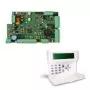 AMC Kit hybrid wired + wireless 8-zone X824 central alarm + K-LCD KIT197 keyboard