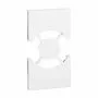 Cover Bticino Living Now for Italian/German standard socket 2 modules white KW03