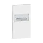 Couvercle Bticino Living Now pour marqueur de pas - blanc KW71