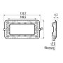 Unterstützung Kompatible Bticino Livinglight 4 modules