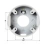 Supporto a soffitto per telecamera PFA13A-E DAHUA Ø97mm