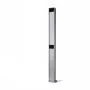 Colonne in alluminio 80x60mm H1000mm per 2 fotocellule Nice PPH2