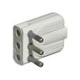 Bticino S2466TAE Space-saving Flying Corner Plug, 250 V
