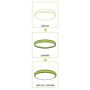 Cadre décoratif pour plafonnier  SANVI Kanlux SANVI RING 16-SR Cod. 26666 - Argent