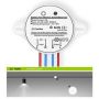 Battery Free Wireless V-TAC One Gang Switch Set White VT-541