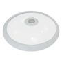 12W Dome Light With 360° IR Sensor 120° IP20 Mod. VT-8017 sku 5058 Day white