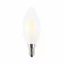 VT- 1924 LED Bulb 4W Filament E14 White Cover Candle 350LM 6400K - 7103