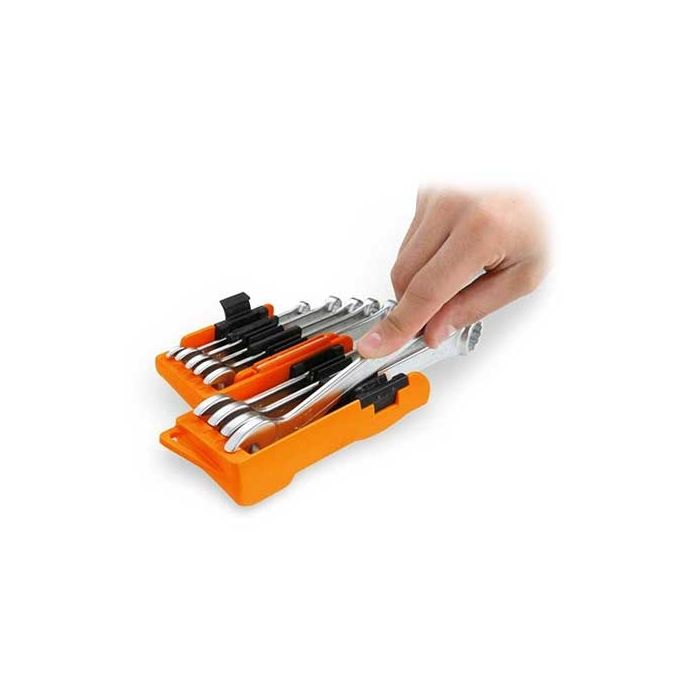 Jeu de 9pcs. clés mixtes 8~19mm avec support compact Beta 42/SC9I