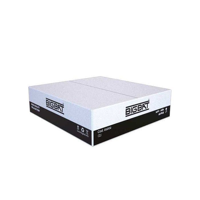 Batteria ricaricabile al piombo 12V 2Ah Elan BigBat - sku 01202