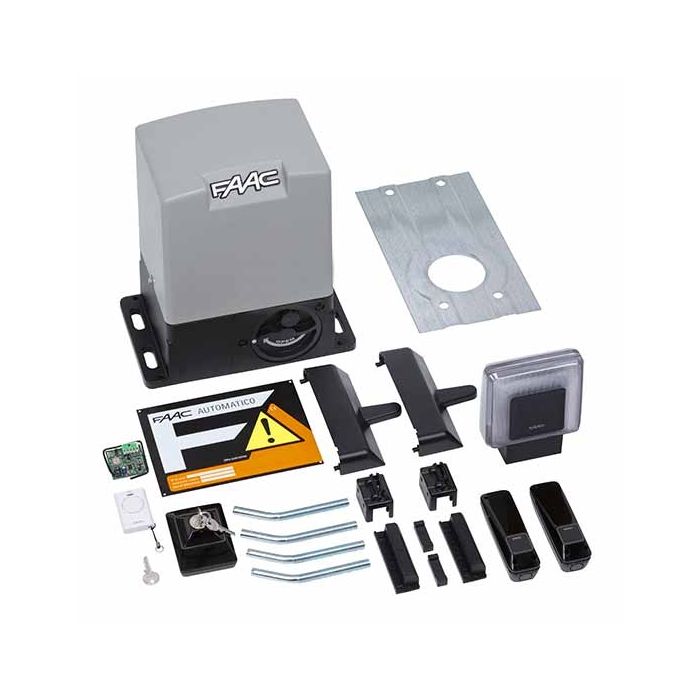 KIT DELTA3 FAAC Automazione cancello scorrevole 900KG 230V