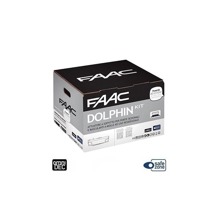 FAAC DOLPHIN KIT safe garage door and overhead garage door 24V