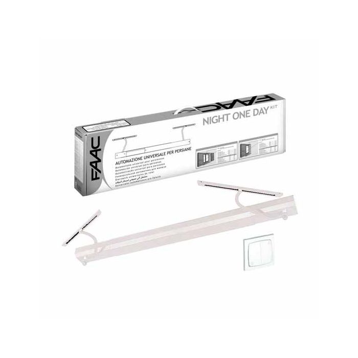 N1D Senso Radio Kit FAAC Automation for Shutters White 105750