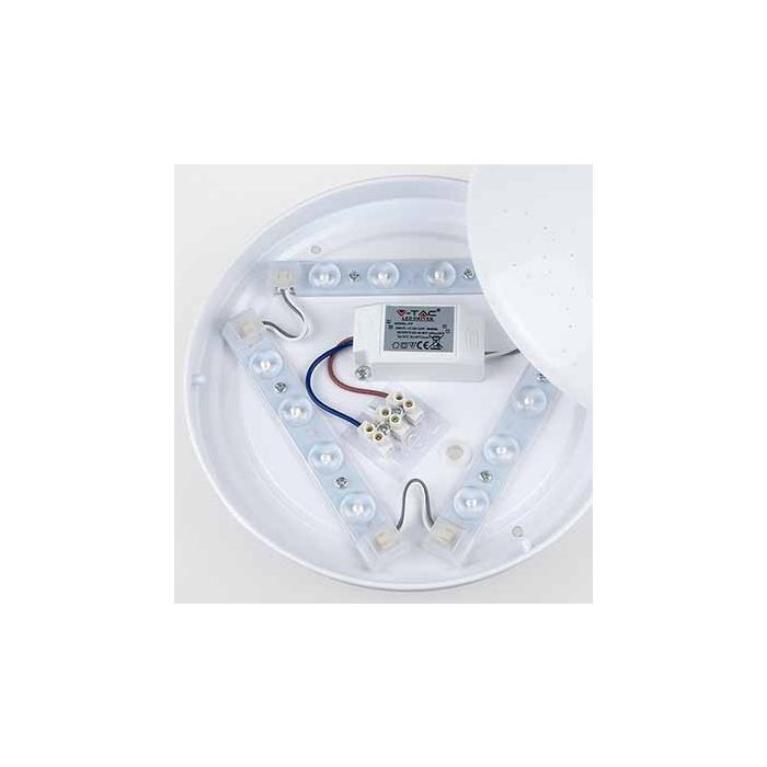 V-TAC VT-8061 8W dome light bling star ceiling surface round cold white 6400K – SKU 1372